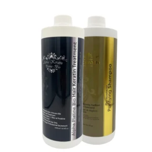 KIT-2  ALPHA KERATIN PLATINE + PURIFYING SHAMPOO - Image 2